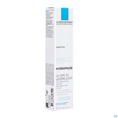 Sie sehen eine Packung La Roche Posay Hydraphase/ha Feuchtigkeitscreme Uv Leicht 40ml, Produktbild: 05 La Roche Posay Hydraphase/ha Feuchtigkeitscreme Uv Leicht 40ml, A-Nr.: 5716016 - 05