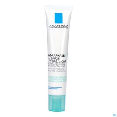 Sie sehen eine Packung La Roche Posay Hydraphase/ha Feuchtigkeitscreme Uv Leicht 40ml, Produktbild: 17 La Roche Posay Hydraphase/ha Feuchtigkeitscreme Uv Leicht 40ml, A-Nr.: 5716016 - 17