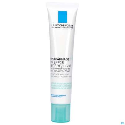 Sie sehen eine Packung La Roche Posay Hydraphase/ha Feuchtigkeitscreme Uv Leicht 40ml, Produktbild: 18 La Roche Posay Hydraphase/ha Feuchtigkeitscreme Uv Leicht 40ml, A-Nr.: 5716016 - 18