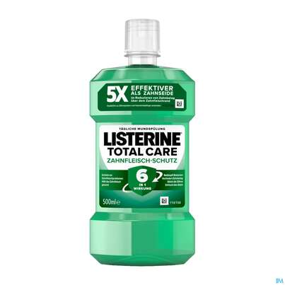 Sie sehen eine Packung Mundwasser/spuelung Listerine Zahn+zahnfleisch-schutz 95ml, Produktbild: 01 Mundwasser/spuelung Listerine Zahn+zahnfleisch-schutz 95ml, A-Nr.: 3417686 - 01