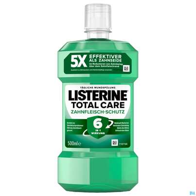 Sie sehen eine Packung Mundwasser/spuelung Listerine Zahn+zahnfleisch-schutz 95ml, Produktbild: 02 Mundwasser/spuelung Listerine Zahn+zahnfleisch-schutz 95ml, A-Nr.: 3417686 - 02