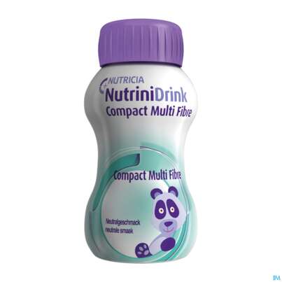 Sie sehen eine Packung Nutrini/drink Flasche Comp Multifibre 125ml Neutral 24st, Produktbild: 04 Nutrini/drink Flasche Comp Multifibre 125ml Neutral 24st, A-Nr.: 5857679 - 04
