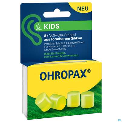 Ohrenschutz Ohropax/kids Silicon G.laerm/wasser/wind 8st, A-Nr.: 4392184 - 03