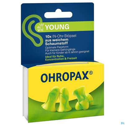 Ohrenschutz Ohropax/young Schaumstoffstoepsel 5 Paa 10st, A-Nr.: 4310648 - 03