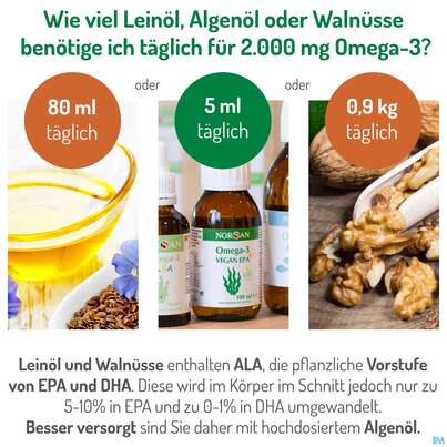 Omega -3 Norsan Oel/vegan/epa/hochd. Orangengeschmack 100ml, A-Nr.: 5948034 - 18