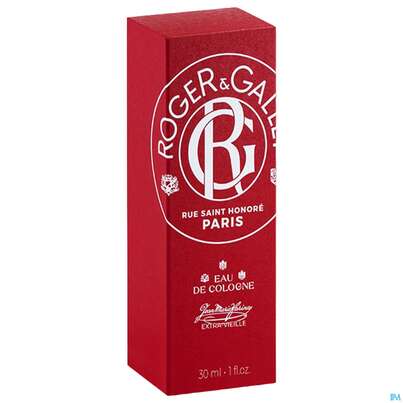Sie sehen eine Packung Roger & Gallet Jean Marie Farina Fragrant Water 30ml, Produktbild: 04 Roger & Gallet Jean Marie Farina Fragrant Water 30ml, A-Nr.: 5796570 - 04