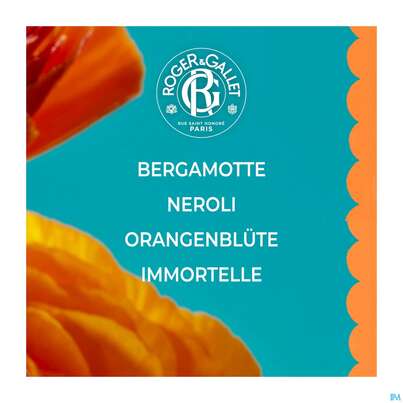 Sie sehen eine Packung Roger & Gallet Neroli Wellbeing/solid Fragrance 5g, Produktbild: 09 Roger & Gallet Neroli Wellbeing/solid Fragrance 5g, A-Nr.: 5890004 - 09