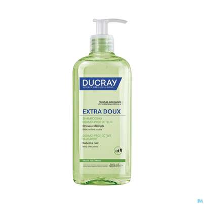 Sie sehen eine Packung Shampoon Ducray Extra Mild 400ml, Produktbild: 07 Shampoon Ducray Extra Mild 400ml, A-Nr.: 5567415 - 07