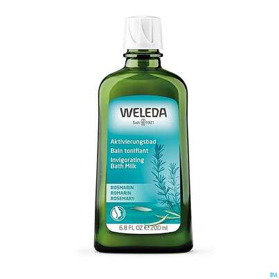 Sie sehen eine Packung Weleda Rosmarin Aktivierungsbad 200ml, Produktbild: 07 Weleda Rosmarin Aktivierungsbad 200ml, A-Nr.: 5034469 - 07