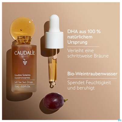 Sie sehen eine Packung Caudalie Self-tan Drop 15ml, Produktbild: 06 Caudalie Self-tan Drop 15ml, A-Nr.: 5930809 - 06