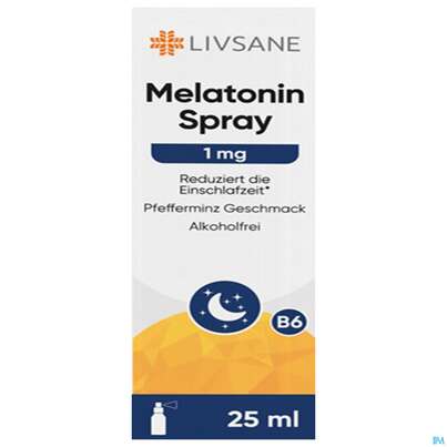 Melatonin Spray 1mg Livsane 25ml, A-Nr.: 5848930 - 01