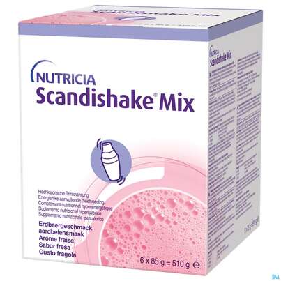 Scandishake/85g Erdbeere Mix 6x6x8 36st, A-Nr.: 5437078 - 01