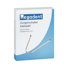 Zungenschaber Edelstahl, A-Nr.: 6124200 - 01