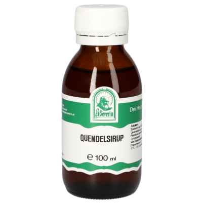 Sie sehen eine Packung QUENDELSIRUP PATER 100 ML, Produktbild: 01 QUENDELSIRUP PATER 100 ML, A-Nr.: 5762772 - 01