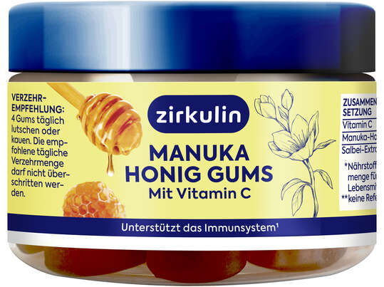 Zirkulin Manuka Honig Gums 75G, A-Nr.: 6142273 - 01