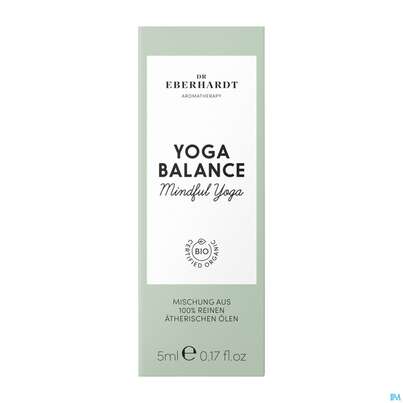 Sie sehen eine Packung Aetherische Oele Dr.eberhardt Bio Yoga Balance 5ml, Produktbild: 01 Aetherische Oele Dr.eberhardt Bio Yoga Balance 5ml, A-Nr.: 5937846 - 01