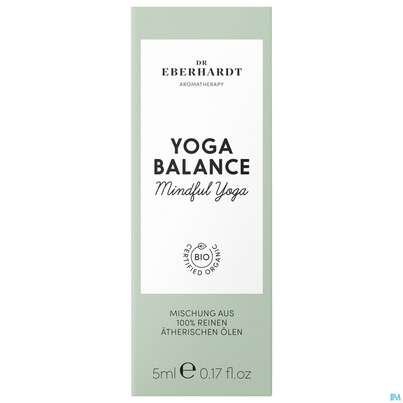 Sie sehen eine Packung Aetherische Oele Dr.eberhardt Bio Yoga Balance 5ml, Produktbild: 02 Aetherische Oele Dr.eberhardt Bio Yoga Balance 5ml, A-Nr.: 5937846 - 02