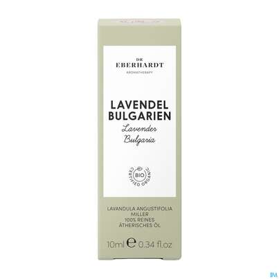 Sie sehen eine Packung Aetherische Oele Dr.eberhardt Lavendel Bulgarien 10ml, Produktbild: 01 Aetherische Oele Dr.eberhardt Lavendel Bulgarien 10ml, A-Nr.: 5876932 - 01