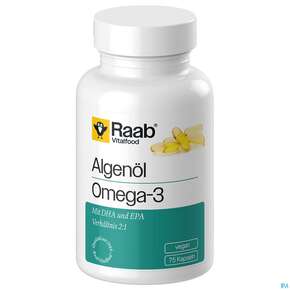Algen Oel Omega-3 Kapseln Raab 75st, A-Nr.: 5912875 - 01
