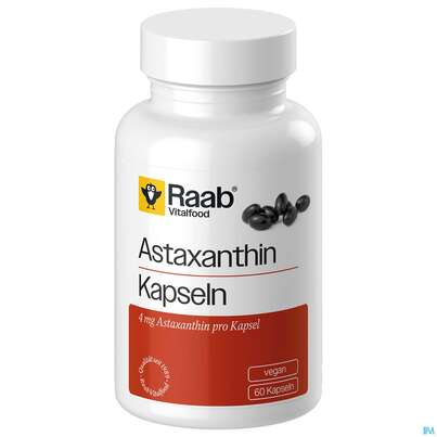 Astaxanthin Kapseln Raab 60st, A-Nr.: 5870591 - 01