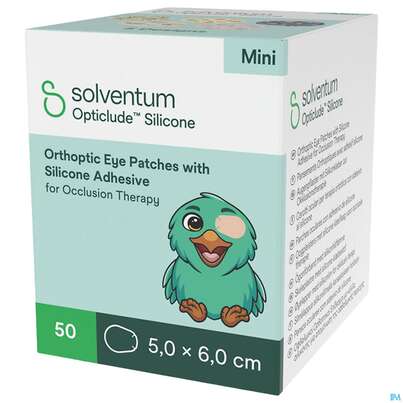 Augenpflaster Opticlude Silicone/girl Mini 5x 6cm 2737pg 50st, A-Nr.: 4531131 - 05
