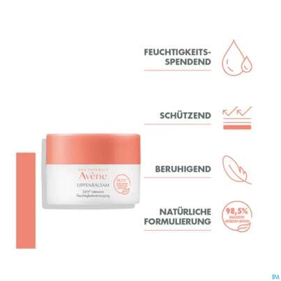 Sie sehen eine Packung Avene Basislinie Feuchtigkeitsspendender Lippenbalsam Tiege 10ml, Produktbild: 13 Avene Basislinie Feuchtigkeitsspendender Lippenbalsam Tiege 10ml, A-Nr.: 5939727 - 13