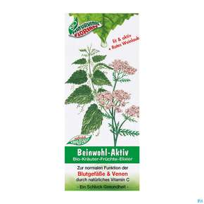 Beinwohl Aktiv Kraeuterfit Elixier Bio Kraeuter Fruechte Alkoholfrei 330ml, A-Nr.: 3961734 - 01