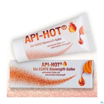 Sie sehen eine Packung Bienengift Salbe Echt Api Waermend 50ml, Produktbild: 12 Bienengift Salbe Echt Api Waermend 50ml, A-Nr.: 5849473 - 12