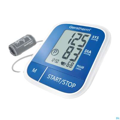 Sie sehen eine Packung Blutdruckmesser Geratherm Oberarm Smart Digital 1st, Produktbild: 07 Blutdruckmesser Geratherm Oberarm Smart Digital 1st, A-Nr.: 4879503 - 07