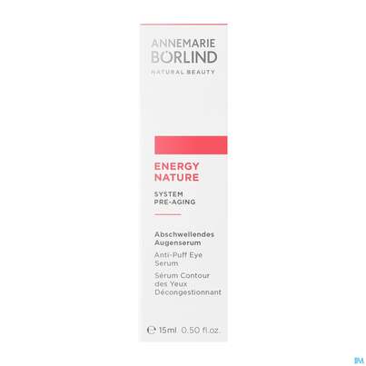 Sie sehen eine Packung Boerlind Energynature Augenserum Abschwellend 60244 15ml, Produktbild: 01 Boerlind Energynature Augenserum Abschwellend 60244 15ml, A-Nr.: 5586217 - 01
