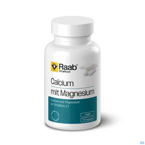 Calcium +magnesium Kapseln Raab 75st, A-Nr.: 5996487 - 01