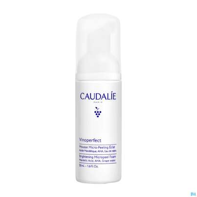 Sie sehen eine Packung Caudalie Vinoperfect Mikro-peeling Schaum 50ml, Produktbild: 01 Caudalie Vinoperfect Mikro-peeling Schaum 50ml, A-Nr.: 5970329 - 01
