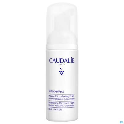 Sie sehen eine Packung Caudalie Vinoperfect Mikro-peeling Schaum 50ml, Produktbild: 02 Caudalie Vinoperfect Mikro-peeling Schaum 50ml, A-Nr.: 5970329 - 02