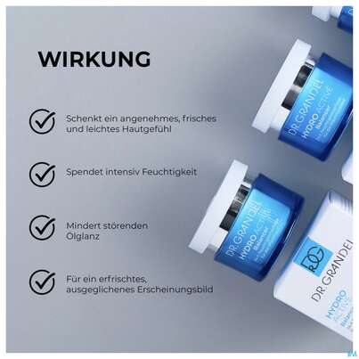 Sie sehen eine Packung Dr.grandel Hydro Active Balancer 41530 50ml, Produktbild: 07 Dr.grandel Hydro Active Balancer 41530 50ml, A-Nr.: 5893451 - 07