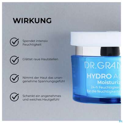 Sie sehen eine Packung Dr.grandel Hydro Active Moisturizer 41531 50ml, Produktbild: 07 Dr.grandel Hydro Active Moisturizer 41531 50ml, A-Nr.: 5893468 - 07