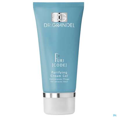 Sie sehen eine Packung Dr.grandel Puricode Purifying Cream Gel 41237 50ml, Produktbild: 02 Dr.grandel Puricode Purifying Cream Gel 41237 50ml, A-Nr.: 5895378 - 02