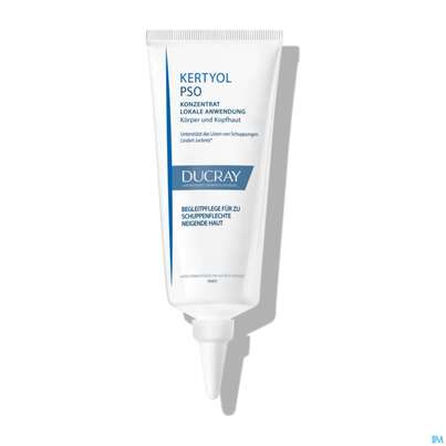 Sie sehen eine Packung Ducray Kertyol P.s.o Konzentrat 100ml, Produktbild: 04 Ducray Kertyol P.s.o Konzentrat 100ml, A-Nr.: 4855603 - 04