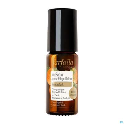 Sie sehen eine Packung Farfalla Aromapflege-roll-on No Panic Mentalstark 10ml, Produktbild: 02 Farfalla Aromapflege-roll-on No Panic Mentalstark 10ml, A-Nr.: 5894870 - 02