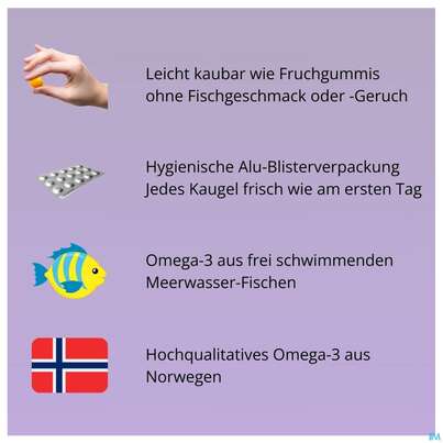 Sie sehen eine Packung Fish Oil Easy Q Focus 30st, Produktbild: 06 Fish Oil Easy Q Focus 30st, A-Nr.: 5800490 - 06