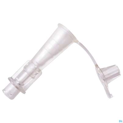 Sie sehen eine Packung Flocare Trichterkonnektor Enfit 30st, Produktbild: 01 Flocare Trichterkonnektor Enfit 30st, A-Nr.: 4610014 - 01