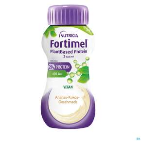 Fortimel/plantbased/protein 200ml Flasche Ananas-kokos 24st, A-Nr.: 5919593 - 01