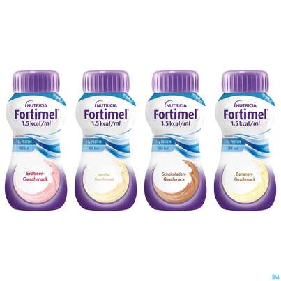 Sie sehen eine Packung Fortimel/protein 200ml 1,5kcal Sortiert 24st, Produktbild: 02 Fortimel/protein 200ml 1,5kcal Sortiert 24st, A-Nr.: 4303370 - 02