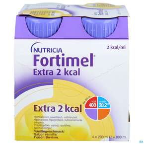 Fortimel/protein 200ml 2kcal Vanille 24st, A-Nr.: 5833383 - 01