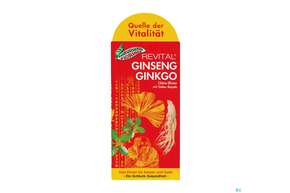 Ginseng Ginkgo Revital China Elixier Bio Wein 16% Vol. 330ml, A-Nr.: 3961697 - 01