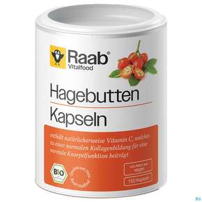 Hagebutten Kapseln Bio Raab 150st, A-Nr.: 5870504 - 01
