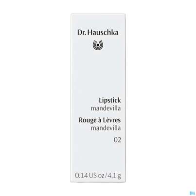 Sie sehen eine Packung Hauschka Dr. Kosmetik Limited Edition 2025 Lippenstift 02 Mandevilla 4,1g, Produktbild: 01 Hauschka Dr. Kosmetik Limited Edition 2025 Lippenstift 02 Mandevilla 4,1g, A-Nr.: 5940239 - 01