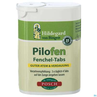 Sie sehen eine Packung Hildegard Posch Fenchel Tabs 25g, Produktbild: 01 Hildegard Posch Fenchel Tabs 25g, A-Nr.: 2777773 - 01
