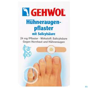 Huehneraugen Schutzpflaster +salicyl Gehwol 64168 8st, A-Nr.: 5915951 - 01