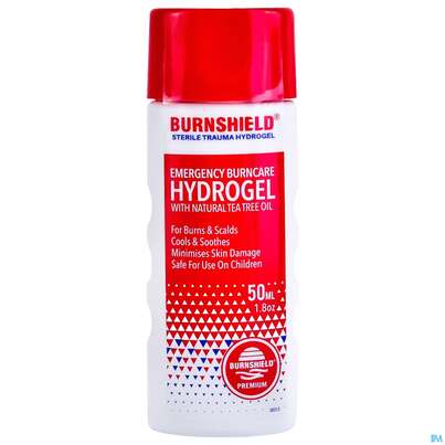 Sie sehen eine Packung Hydrogel Burnshield 50ml V 076 1st, Produktbild: 02 Hydrogel Burnshield 50ml V 076 1st, A-Nr.: 5876010 - 02