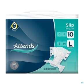 Inkontinenz Attends Slip Regular L 10 26st, A-Nr.: 4257138 - 01